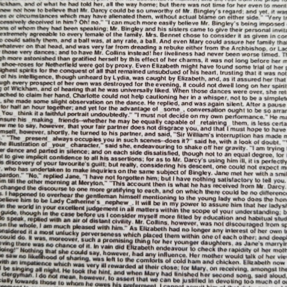 Pride and Prejudice lithograph print - Picture 2 of 2